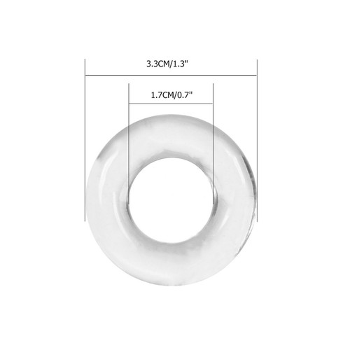 10-20PC Cock Ring Super Strong Stretchy Stay Harder Penis Rings Cockring For Men - Bild 5 von 27