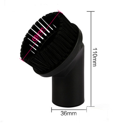 Horse Hair Crevice Tool Brush Head Vacuum Brush Suit For 36 mm Vacuum Cleaners