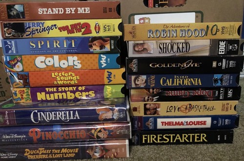 You Pick Any VHS Tape For $4! Combined Shipping 131 Titles, Disney, Movie Lot - Picture 3 of 4