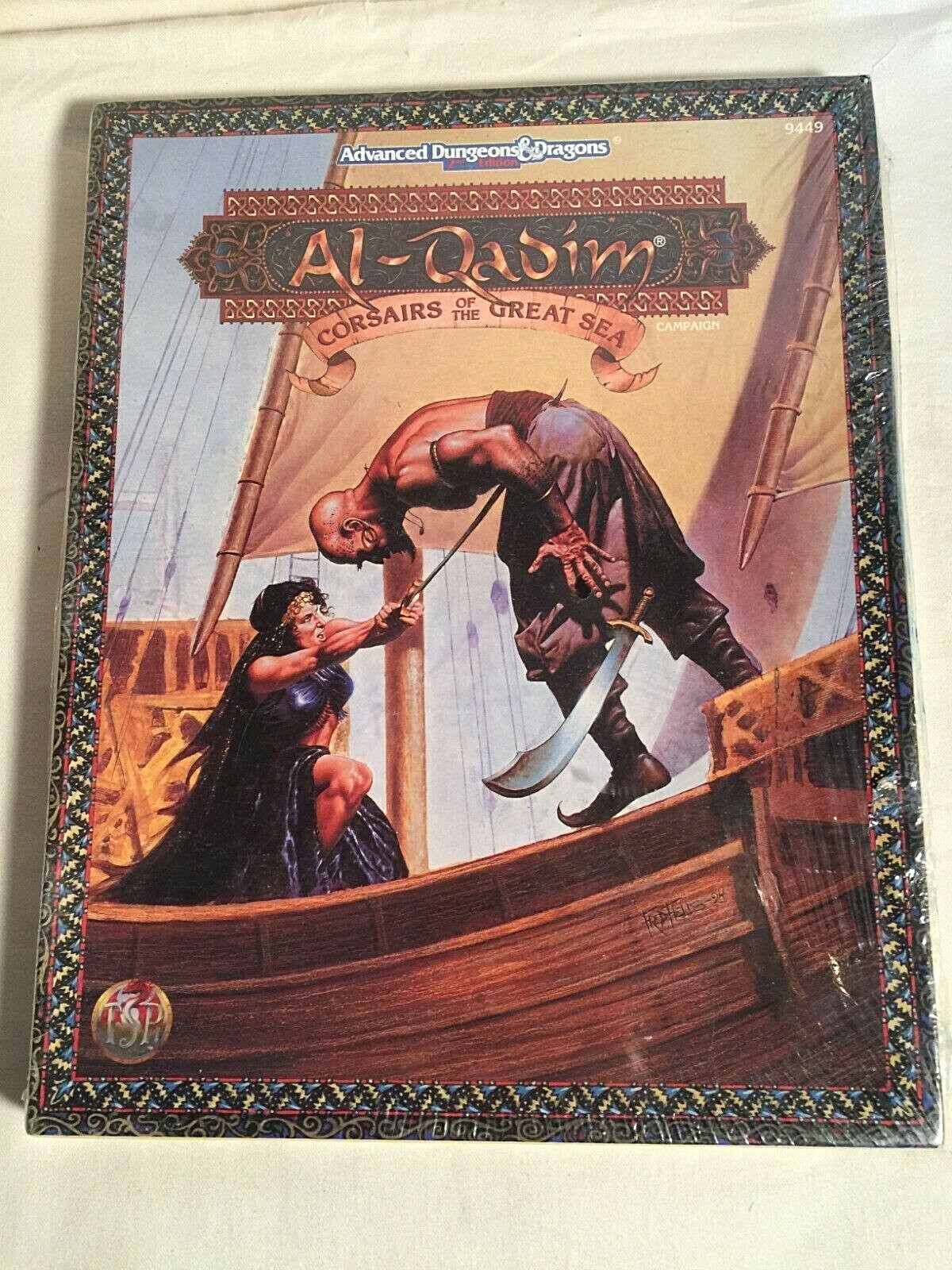 AD&D Advanced Dungeon Dragons AL-QADIM CORSAIRS of the GREAT SEA 9449 New Sealed AD&D Advanced Dungeon Dragons AL-QADIM CORSAIRS of the GREAT SEA 9449 New Sealed
