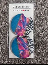 car coaster set of 2