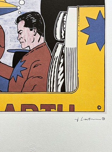 ROY LICHTENSTEIN - Emeralds - signed, numbered edition 83/150, 35x50 cm - Picture 4 of 5