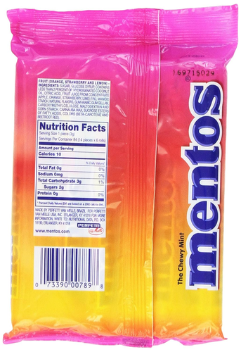 Chewy Mint Candy Roll, Strawberry, Fruit, Non Melting, Party (15 Count, 6 Count) - Picture 7 of 12