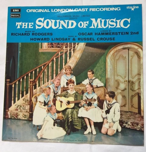 Vintage LP Schallplatte. "The Sound Of Music" Original London Cast 1961 CSD 1365 vtd - Bild 1 von 2