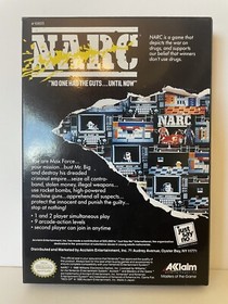 NARC Nintendo Entertainment System NES Video Game Complete with Box CIB