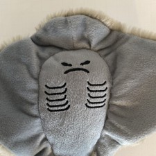 The Petting Zoo Stingray Plush 2016 Grey Glitter Eyes 6 Inch