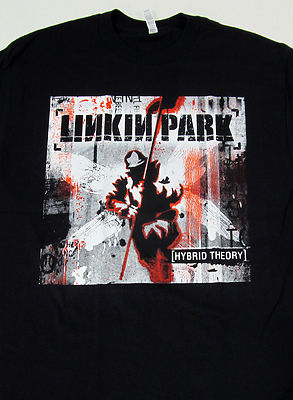 LINKIN PARK Hybrid Theory T-shirt Adult Men's Black Tee New | eBay
