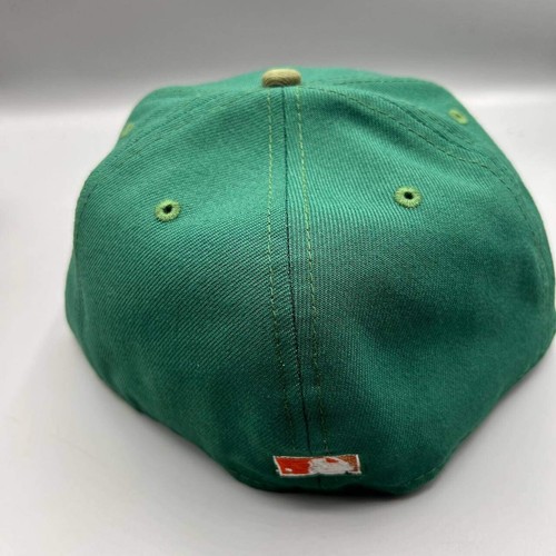 Seattle Mariners Hat Men 7 1/2 Green Orange 59Fifty New Era MLB Fitted Cap New - Picture 6 of 8
