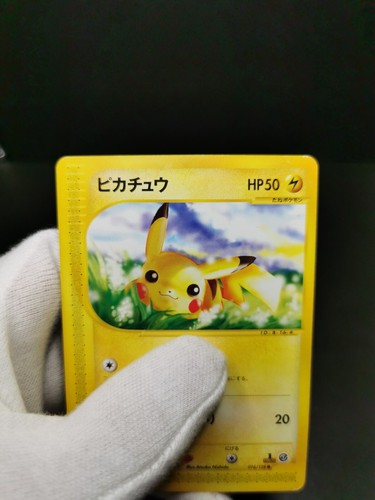 Pokemon Card Pikachu 016/128 1st Edition Japanese 2001 MP - Picture 15 of 18