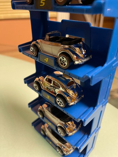 BUG-INFESTED! 5 SUPER CHROME REDLINE HW VW VOLKSWAGEN BEETLE LOT/ no std. - Picture 14 of 22