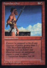 Brassclaw Orcs (Pike) - Fallen Empires: #49a, Magic: The Gathering Nm R102