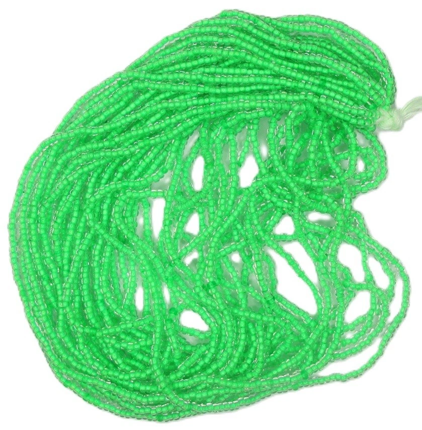 Checo 11/0 Preciosa Neón C-L Cristal UV Reactivo Paquete Rocaille Vidrio Semilla Cuentas Foto 3 de 4