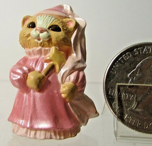 Hallmark Merry Miniature Halloween 1993 Princess Cat Kitten - Picture 2 of 7