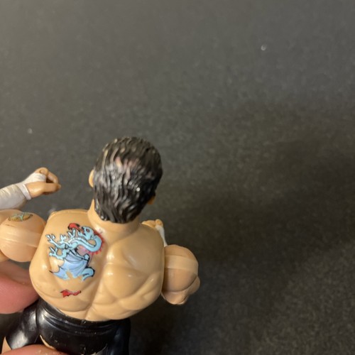 Marvel Toys TNA Impact Raven 2005 6.5" Wrestling Action Figure Black No Kilt - Picture 6 of 6