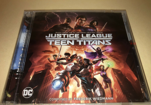 Justice League VS Teen Titans CD Soundtrack DC Uni Superman Batman Wonder Woman