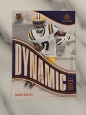 2024 Panini Luminance Malik Nabers Dynamic Orange Foil RC /100, Giants 🏈🏈