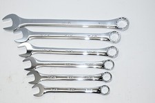 SK Tools USA Large Chrome SAE Combination Wrench 6Pc 5/8, 11/16,13/16,7 8,1 NEW