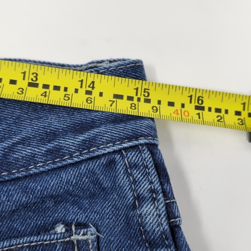 Fubu The Collection Jeans Size 20 Carpenter Blue Denim Wide Leg Hip Hop - Picture 8 of 12