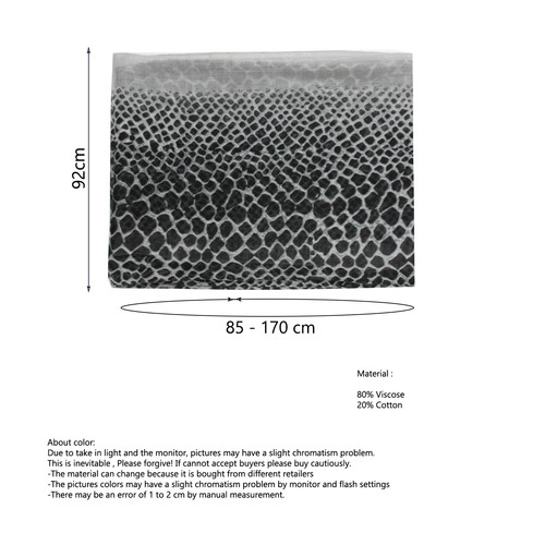 Glamexx24 Damen Schal Tuch Schlauchschal Rund Loopschal Leo Muster - Bild 2 von 34