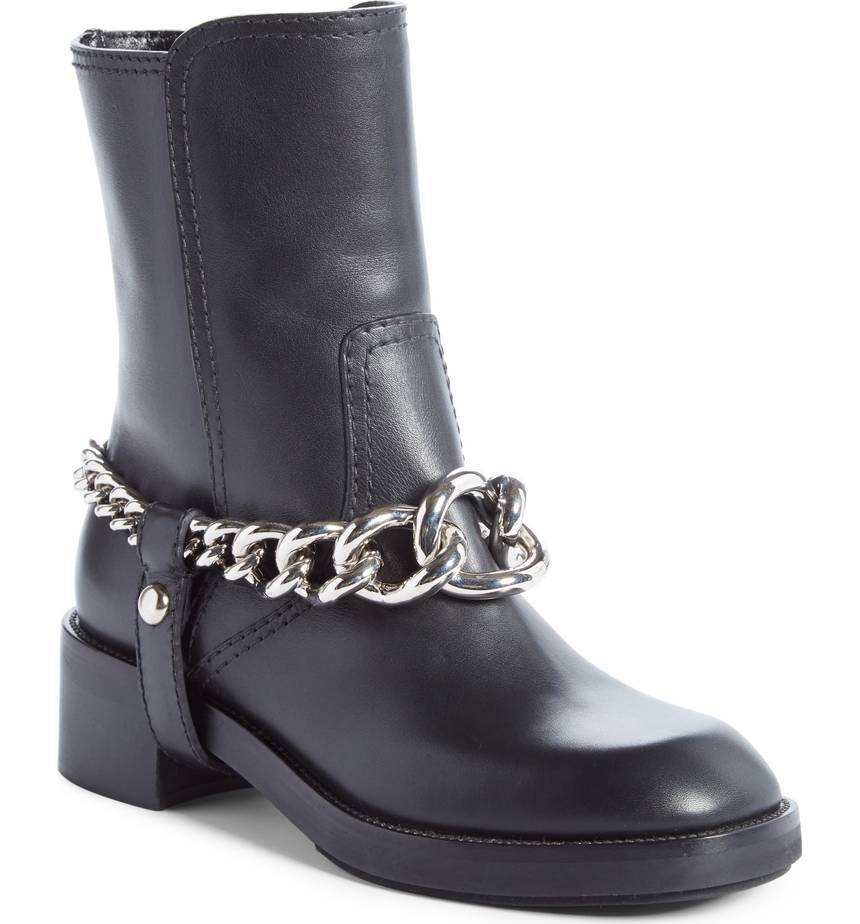Miu Miu Miu Miu-Prada Cuero Harnés Cadena Motorcycle botas Equitación Botines 37.5 1d03d5 Miu Miu Miu Miu-Prada Cuero Harnés Cadena Motorcycle botas Equitación Botines 37.5 1d03d5