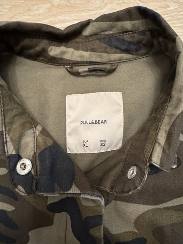 Pull&Bear Jacke Hemd camouflage Armee Style Gr.XL - Bild 5 von 9