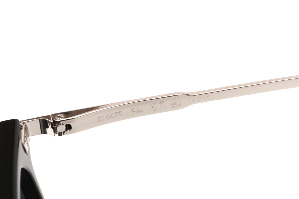 LOUIS VUITTON Men's LV Rise Square Sunglasses Z1667E BK/SILVER Pre