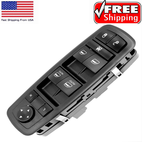 Front Left Power Window Switch For 2009-2012 1500 Dodge Ram 2500 3500 4602863AD