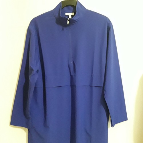 Womens jacket lightweight 1/2 zipper size Large brand Prologue NWT color blue - Picture 12 of 12