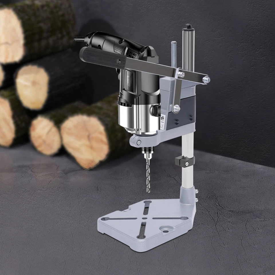 Bench Pillar Pedestal Clamp Drilling Collet Tools Micro Drill Press Table Tool - Image 3 of 4
