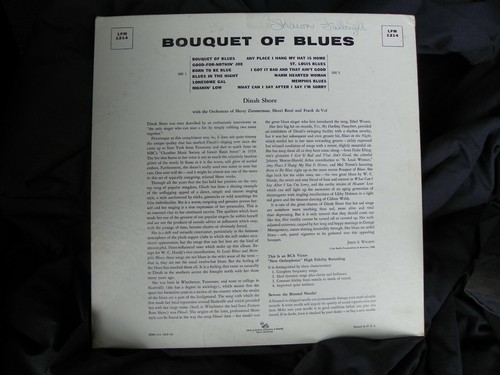 Dinah Shore Boquet of Blues - Picture 2 of 6