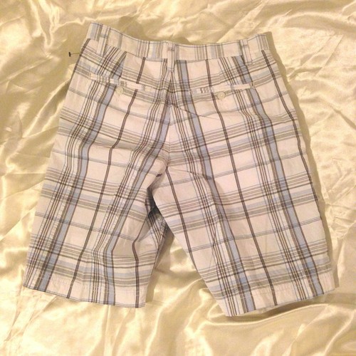 Apt.9; Pantalones Informales para Hombre Estilo, 5 Bolsillos Seersucker Pantalones Cortos: Reg, Talla 36, 38,42 - Imagen 4 de 6