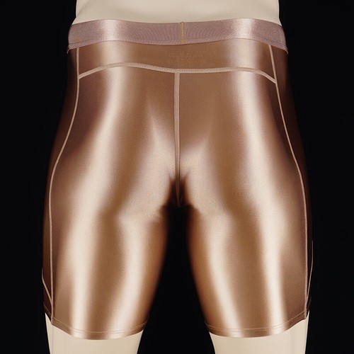 Hombres Ropa Activa Pantalones Cortos Elastizados Pantalones Cortos Deportes Fitness Correr Brillantes Brillantes - Imagen 5 de 21