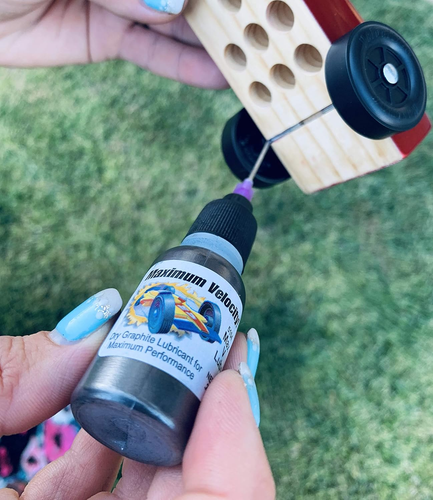 Maximum Velocity Premium Pinewood Derby Graphite Powder | Easy Application Tip f - Picture 4 of 12