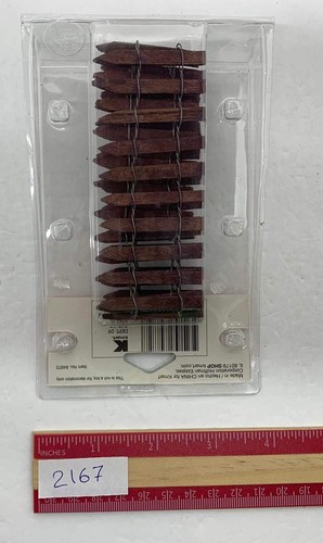 Lemax Coventry Cove Christmas Village Accessory Wired Wooden Fence 18"(45.7cm) - Picture 2 of 3
