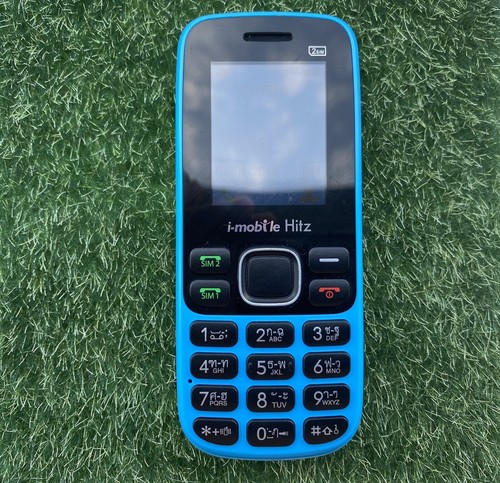 I-Mobile Hitz 12 Dual SIM mobile cell phone (Unlocked) Blue Very Good condition - Afbeelding 1 van 4