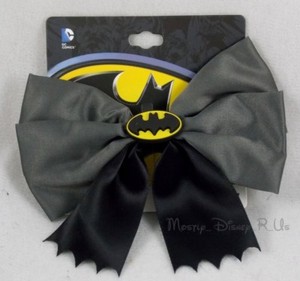New-DC-Comics-Cosplay-Batman-Bat-Logo-Bow-Tie-Halloween-Costume-Hair-Clip