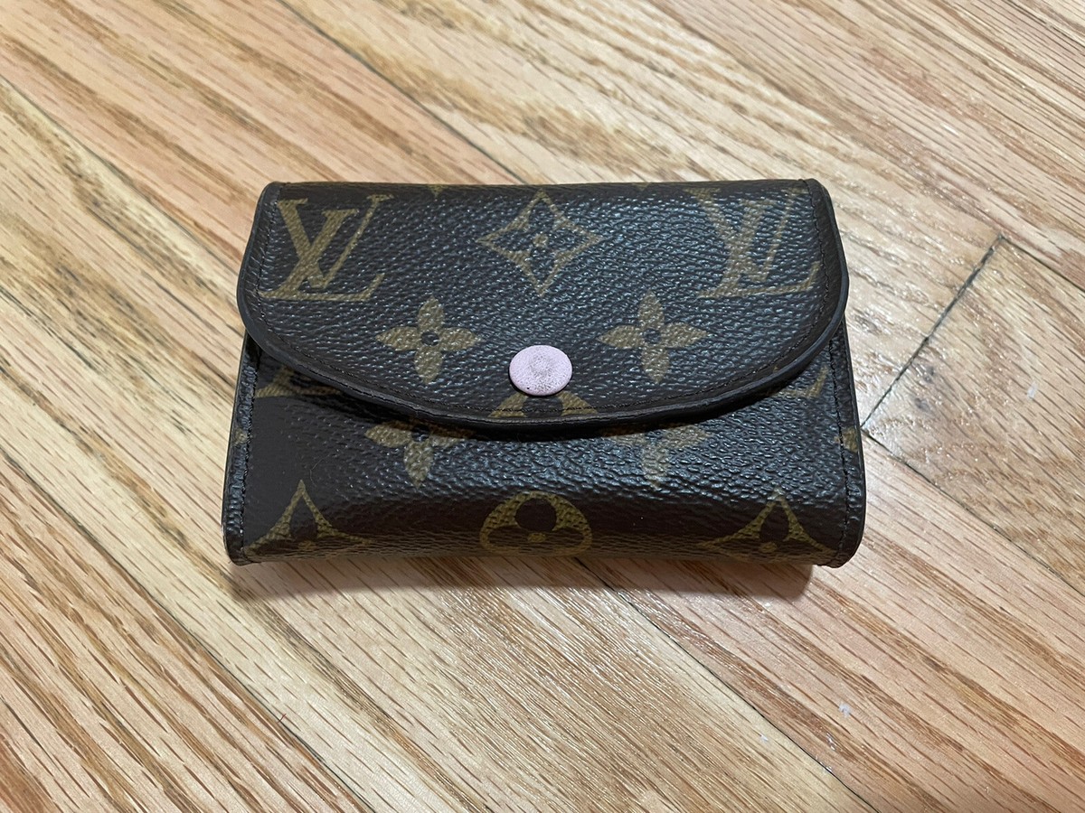 Louis Vuitton Monogram Rosalie Coin Purse Rose Ballerine