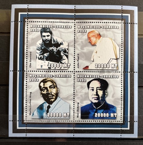 Mao Zedong / Mao Tse Tung - Papst Johannes II auf Briefmarken / Timbres postfrisch ** Kos.1