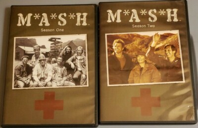 Mash Lot: Season 1 & 2  (DVD, 6 Disks) Allan Alda FREE SHIPPING!