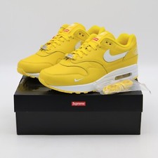 HF8813-700 Supreme Nike Air Max 1 '87 SP Yellow SS25 Week4 (Herren)