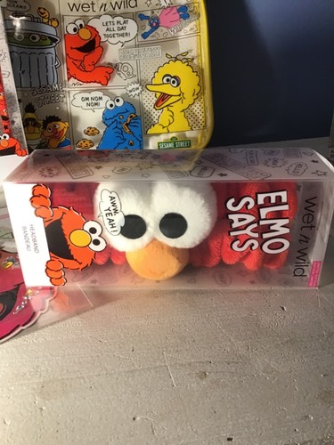 Wet n Wild Sesame Street Lot 6 items Eyeshadow Palette Sponge + Case 4 Brush Set - Picture 5 of 6