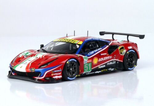 BBR 1/43 Ferrari 488LM GTE PRO Team AF Corse 24H Le Mans 2020 - Picture 4 of 8