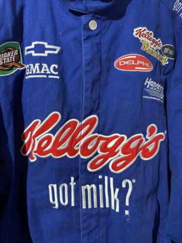 NASCAR Chase Authentics Terry Labonte Kellogg's Got Milk Jacket Size XXL - Picture 2 of 7