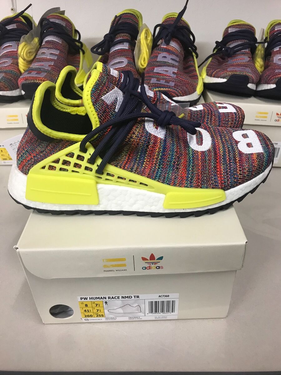 Adidas Pharell PW Human Race Trail NMD Holi multi color AC7360 7,7.5,10 chan