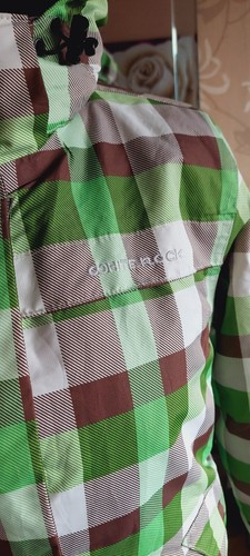 Womens White Rock Snow Ski Surf Jacket Coat Waterproof Green Check £130 16 18 - Picture 6 of 24