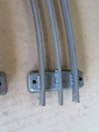 C54 Vintage JEP France Lot 2 Demi Courbes Rails Zéro O Réseau Circuit Train - Picture 5 of 8