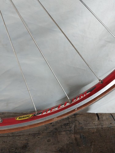 Mavic Helium SUP 700c Front Racing Road Bike Wheel OLW100 26S Tubular Ships USA! - Picture 23 of 24