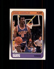 1988 Fleer #90 Eddie Johnson - Phoenix Suns NM/MT+ (A02A)