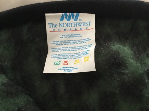 New York Jets Super Soft Supersized Royal Plush Throw/Blanket 50” x 60” NEW - Picture 4 of 5