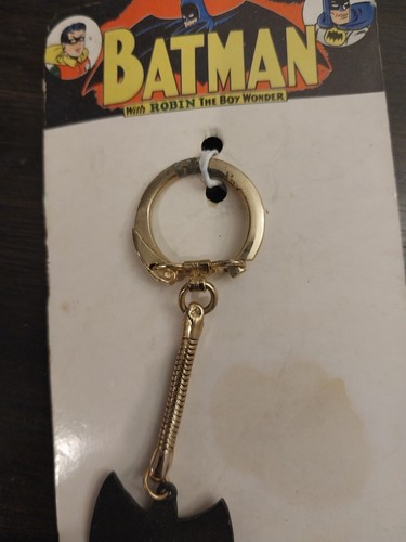 Portachiavi Batman VINTAGE. Portachiavi Batman 1966 vintage su cartoncino originale! Bello! - Foto 3 di 6
